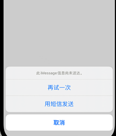 龙江镇apple维修iPhone上无法正常发送iMessage信息