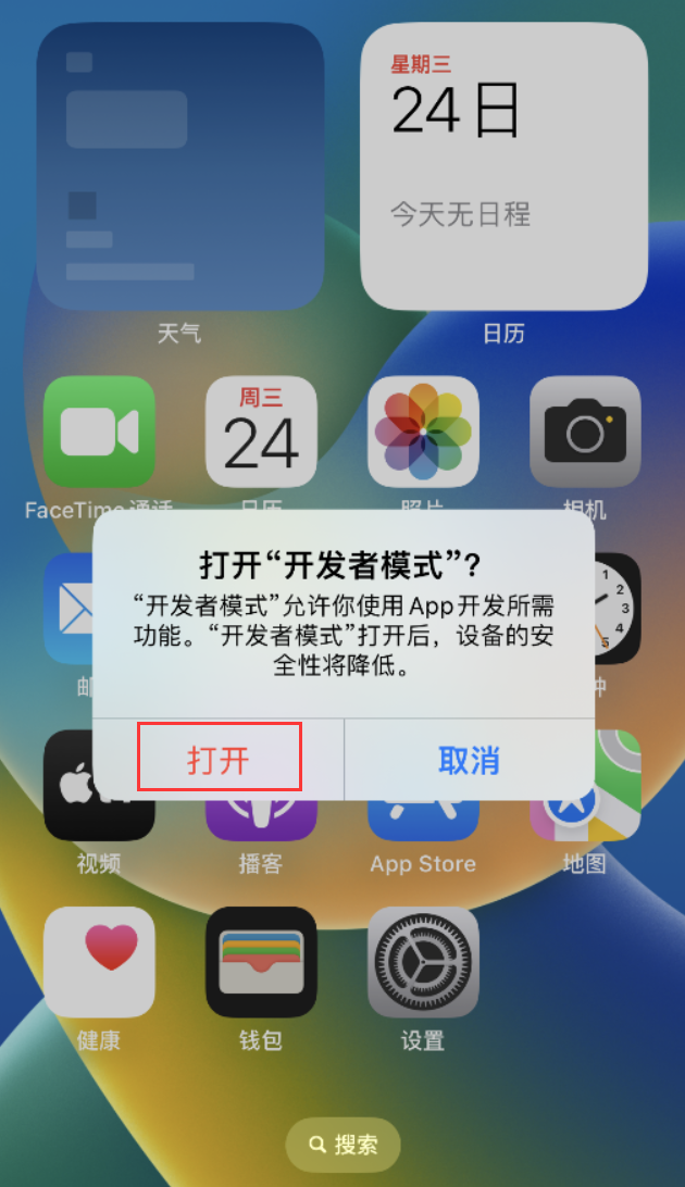 龙江镇苹果手机维修分享如何打开开发者模式 