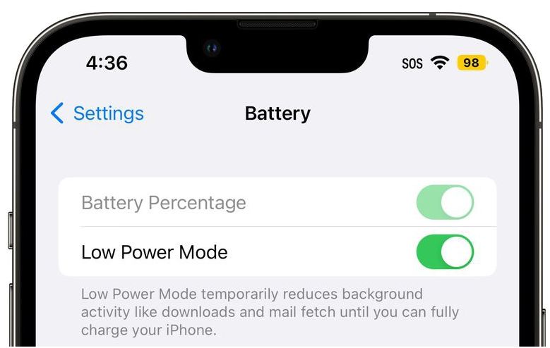 龙江镇苹果手机维修分享iOS 16 Beta 6电池百分比显示和Beta 5有什么不同 