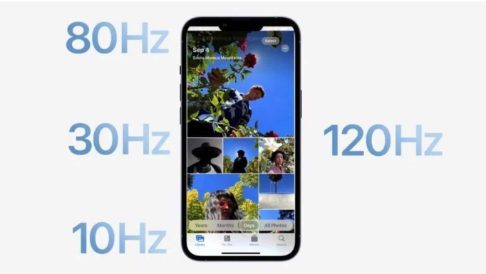 龙江镇苹果14维修分享iPhone 14有高刷吗 